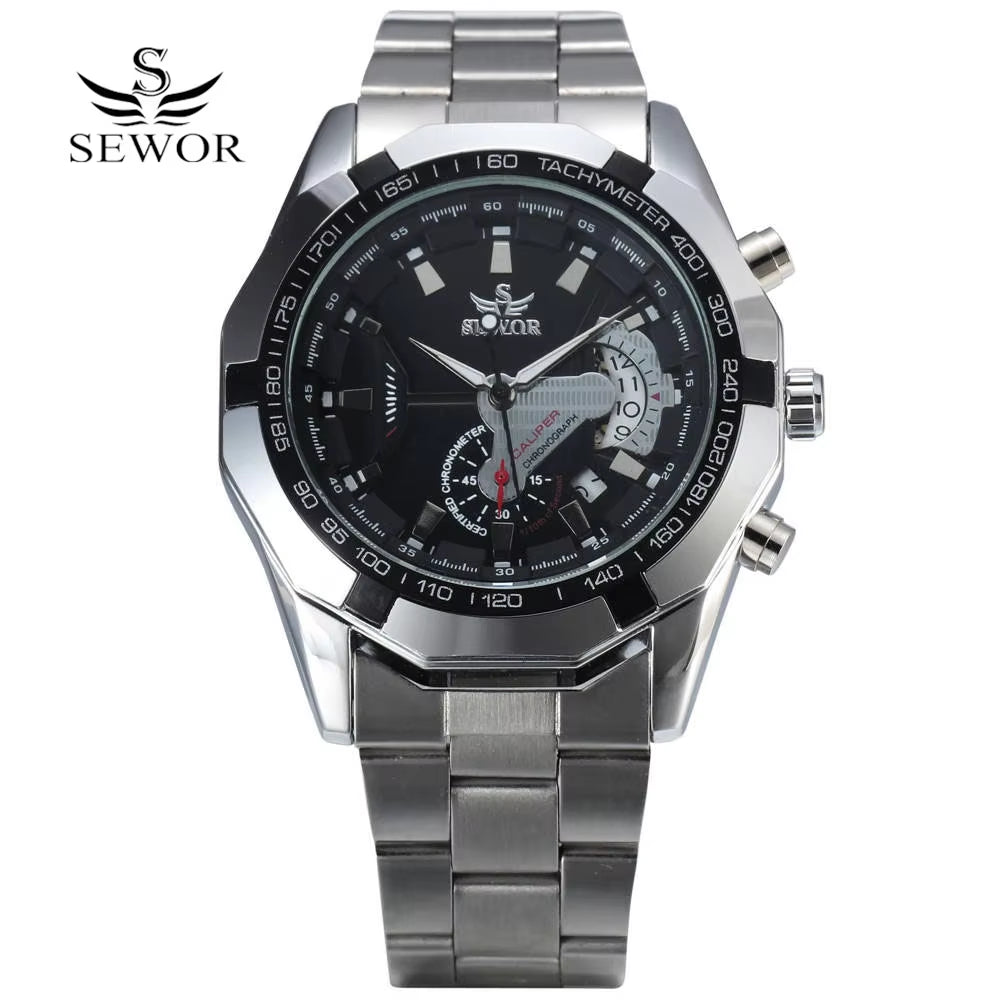 Luxury Brand SEWOR Watches Men Automatic Mechanical Watches Men Sports Watches Relogio Masculino Reloj Hombre Montre Homme