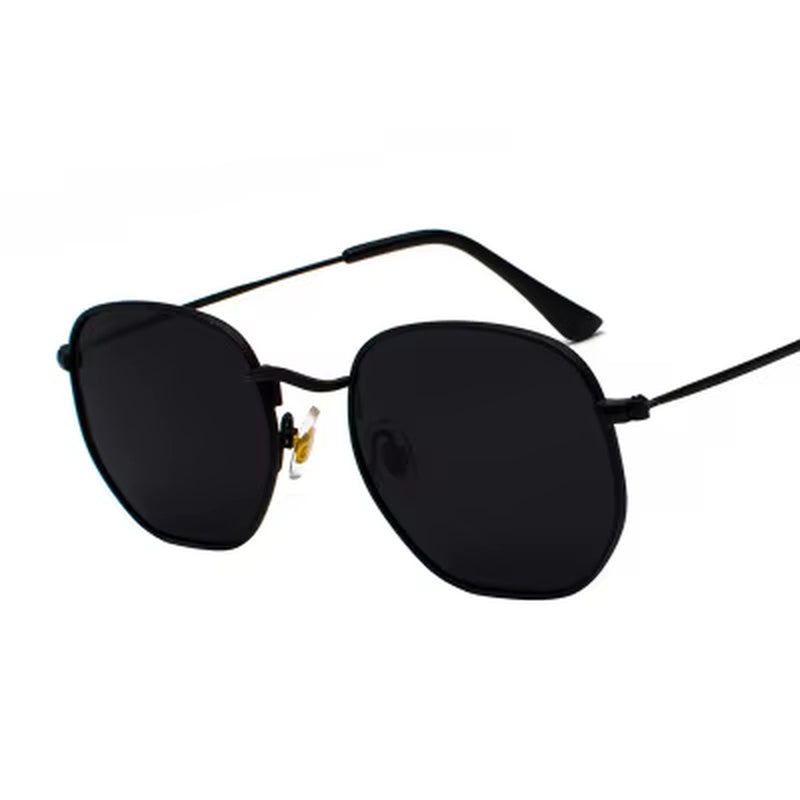 2024 Men Hexagon Sunglases Men Women Brand Driving Shades Male Sunglasses for Men'S Glasses Gafas De Sol UV400