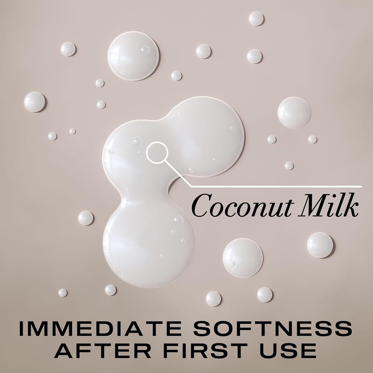 Nourishing + Coconut Milk Shampoo, Hydrating & Restoring Shampoo Moisturizes for Soft Hair after the First Use, Paraben-Free, Sulfate-Free Surfactants, 25.4 Fl. Oz