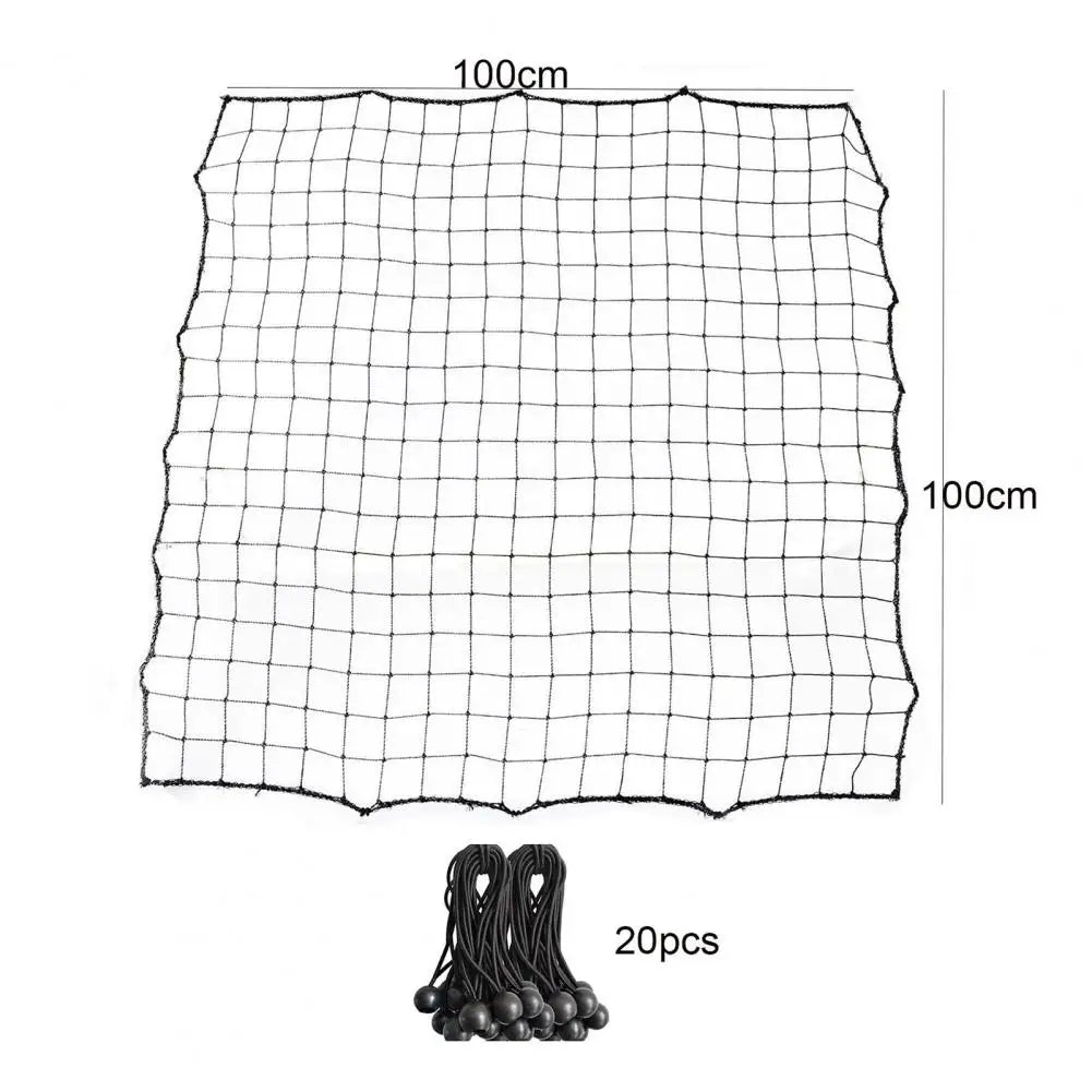 Portable Soccer Rebounder – Adjustable Angle Training Net with 20 Elastic Ropes