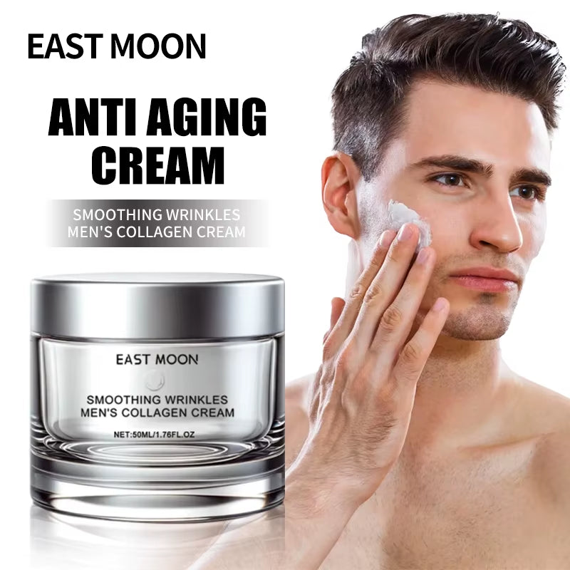 Anti-Wrinkle Cream for Men Remove Face Neck Wrinkles Firming Moisturizing Skin Retinol Face Cream Anti-Aging Facial Skin Product
