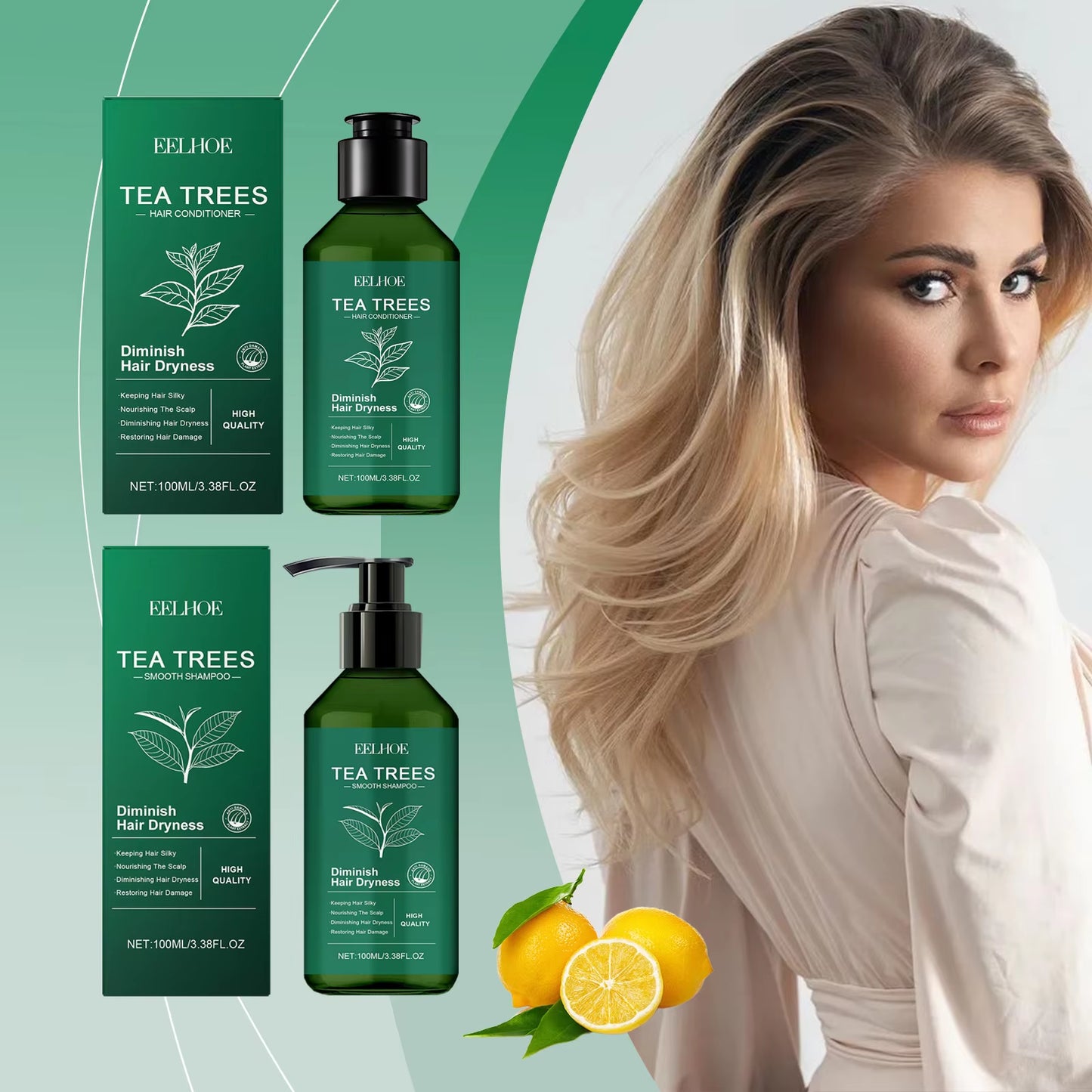 Shampoo with Collagen Hair Treatment Deep Repair Conditioning anti Breakage Hair Scalp Care Purifying Shampoo for Keratin 100Ml
