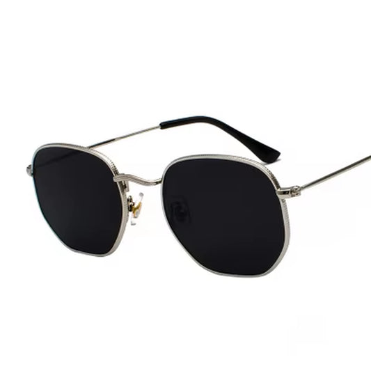 2024 Men Hexagon Sunglases Men Women Brand Driving Shades Male Sunglasses for Men'S Glasses Gafas De Sol UV400