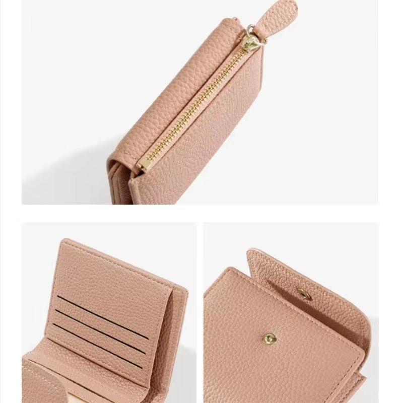 Small Pu Leather Women Wallet Mini Lady Coin Purse Pocket Female Wallet Girl Purse Brand Designer Wallet Purses for Women