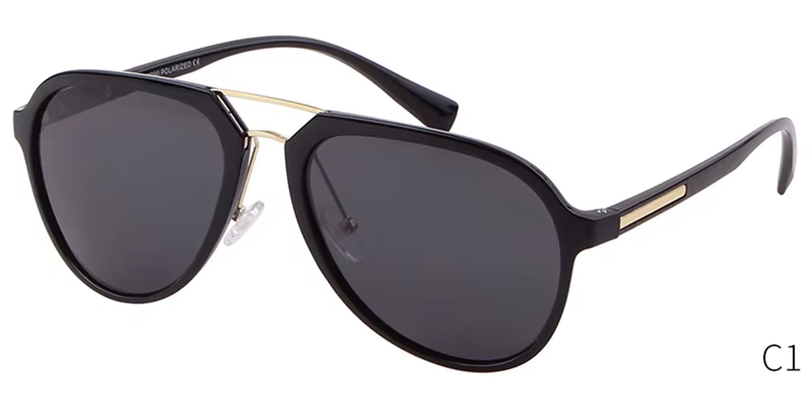 Ultralight TR90 Polarized Sunglasses Aviation Frame Men 2025 Brand Design Matte Black Fade Sun Glasses Driving Male Oculos S053