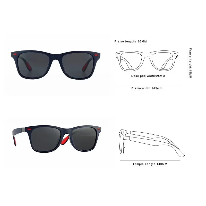Sun Glasses Men Outdoor Leisure Sunglasses Anti-Reflective Luxury Designer Sunglasses Women