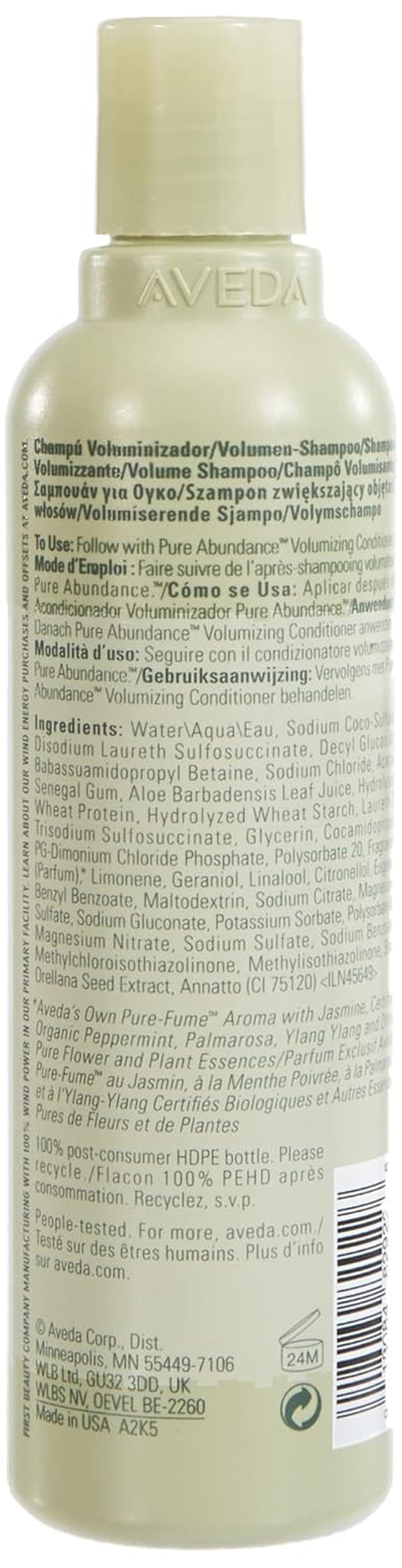 Pure Abundance Volumizing Shampoo, Peppermint, 8.5 Fl Oz
