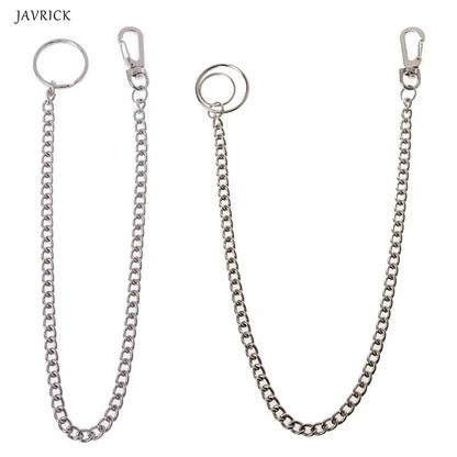 Hip Hop Pants Chain Secure Travel Wallet Chain Heavy Duty Jeans Link Coil Leash