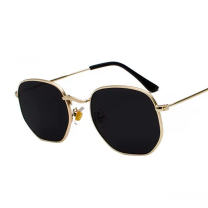 2024 Men Hexagon Sunglases Men Women Brand Driving Shades Male Sunglasses for Men'S Glasses Gafas De Sol UV400