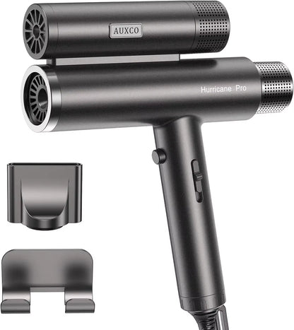 Pro Professional Hair Dryer, Unique 216,000 RPM Dual Brushless Motor | Ionic Blow Dryer for Salon & Home Use | Compact, Lightwei