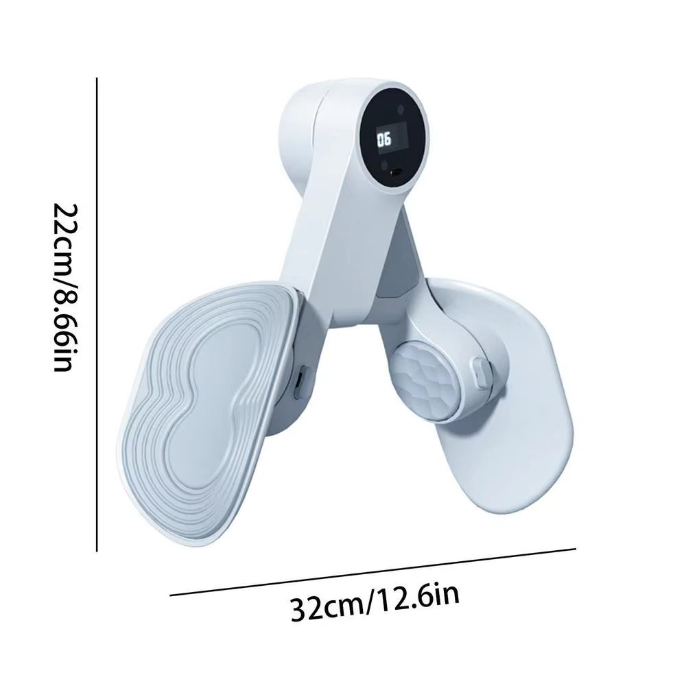 Thigh Exerciser for Women Thigh Workout Adjustable Thigh Masters with Counter Pelvic Floor Trainer 360 Rotatable Thigh Exercise