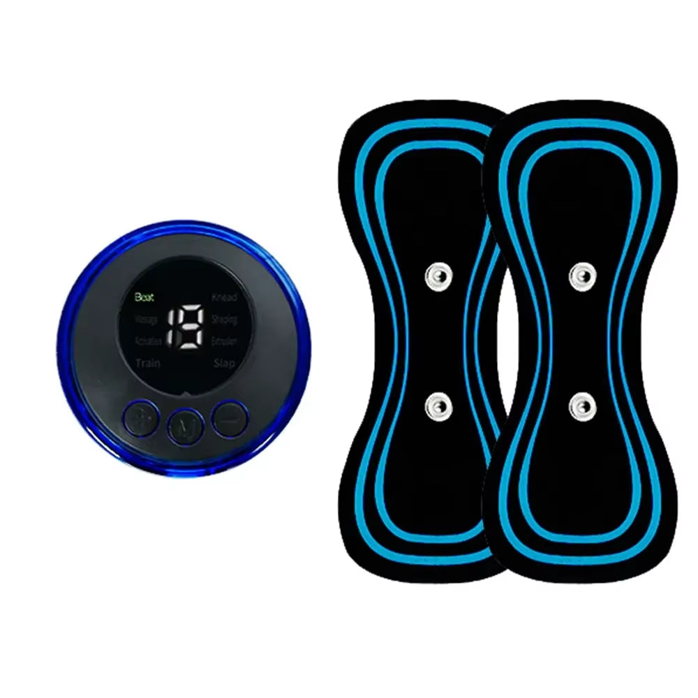Muscle Electric Massager 2/3/4 Pcs EMS Neck Massage Machine 8 Modes 19 Levels of Strength Vibrater Instrument