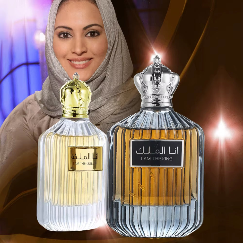 100ML Dubai Prince Men Cologne Lasting Perfume Light Fragrance Fresh Desert Scent Arabian Essential Eau De Parfum Pour Femme