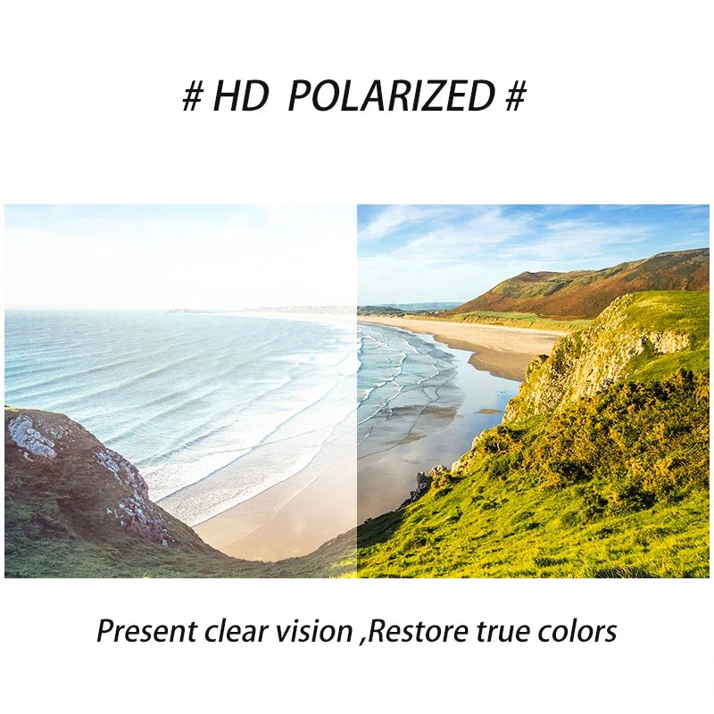New Photochromic Sunglasses Men Chameleon Polarized Pilot Sun Glasses Driving Square Eyewear Men'S Sun Glasses Male