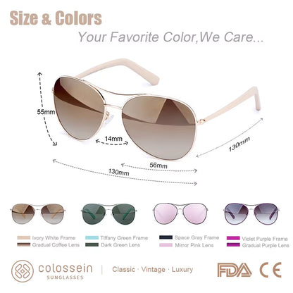 Luxury Vintage Sunglasses Women Glasses Ultralight Driving Pilot Sunglasses Men Gold Frame UV400 Eyewear