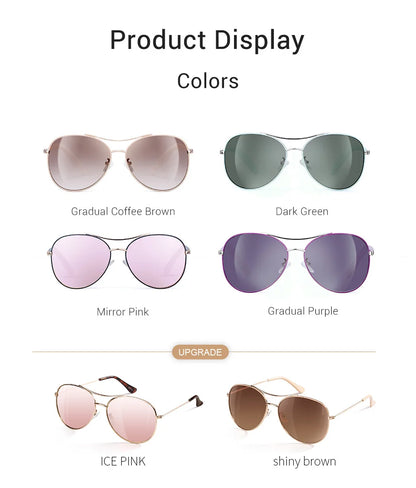 Luxury Vintage Sunglasses – Ultralight Gold Frame UV400 Eyewear for Men & Women