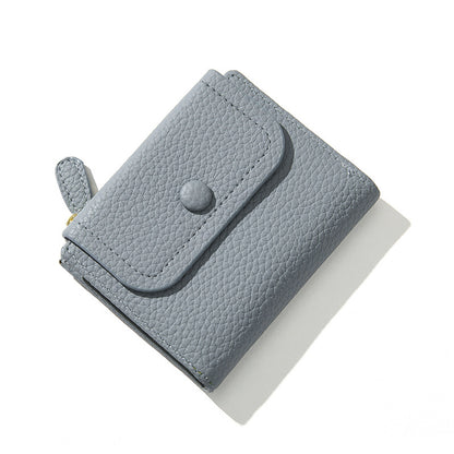 Small PU Leather Women’s Wallet – Designer Coin Purse with Compact Pocket Design
