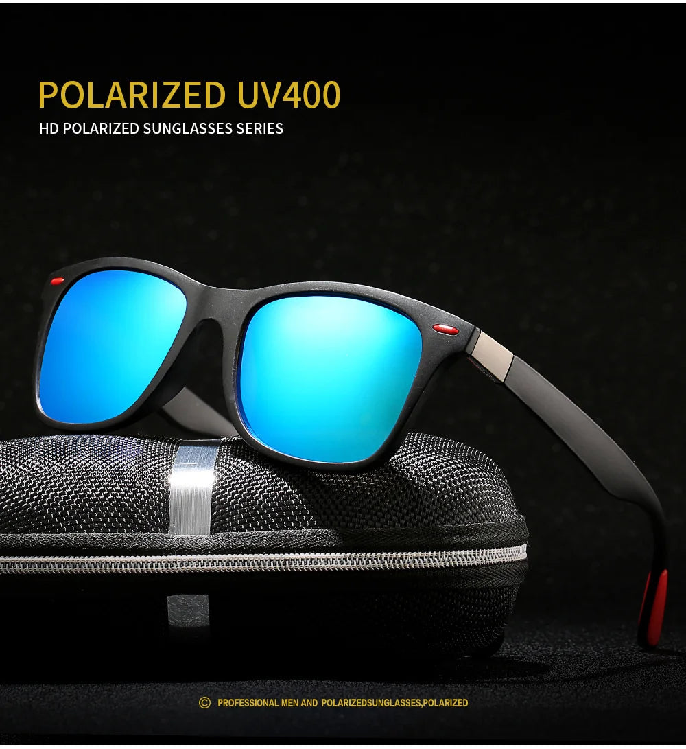 unisex Polarized Sunglasses – Stylish UV400 Eyewear for Driving