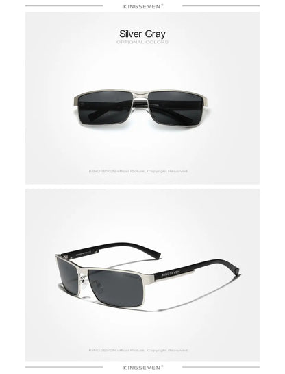 Photochromic Polarized Sunglasses by KINGSEVEN – Men’s Chameleon Pilot Eyewear for Driving