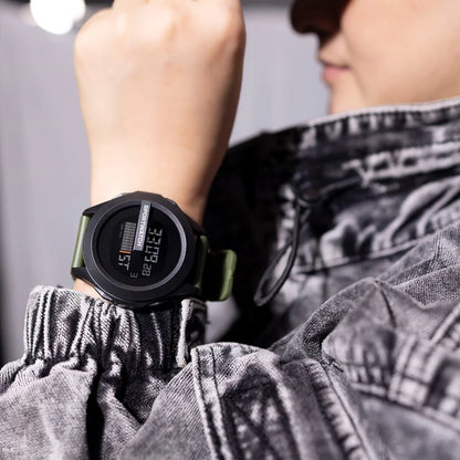 Luxury Digital Sport Watch for Men – Stopwatch, Luminous, Waterproof