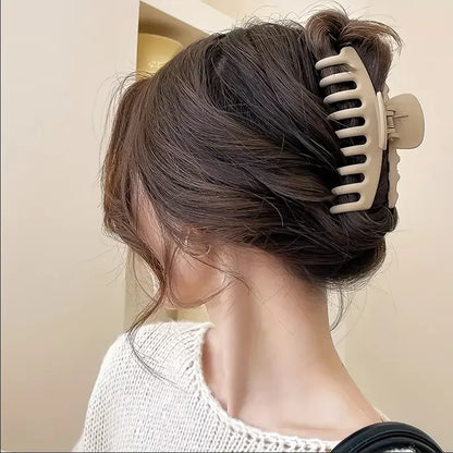 6Pcs Women’s Fashion Hair Clip Set – Large Korean-Style Claw Clips & Accessories