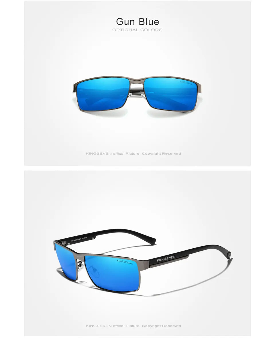 Photochromic Polarized Sunglasses by KINGSEVEN – Men’s Chameleon Pilot Eyewear for Driving