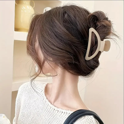 6Pcs Women’s Fashion Hair Clip Set – Large Korean-Style Claw Clips & Accessories