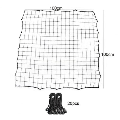 Portable Soccer Rebounder – Adjustable Angle Training Net with 20 Elastic Ropes