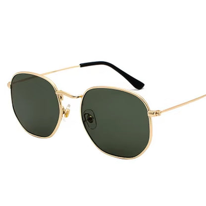 2024 Men Hexagon Sunglases Men Women Brand Driving Shades Male Sunglasses for Men'S Glasses Gafas De Sol UV400