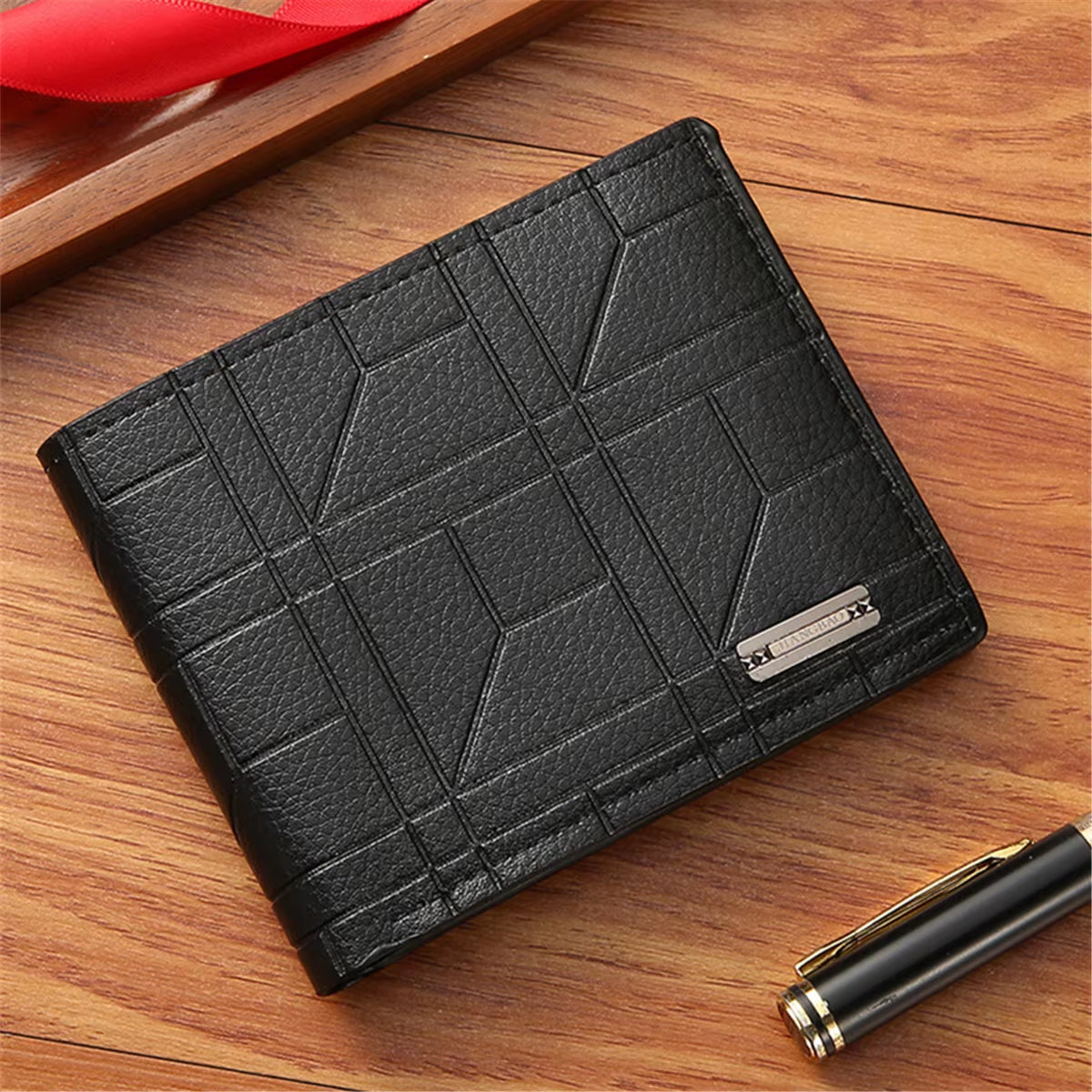 3Pcs Men'S New Fashion Versatile Watch - Quartz Movement, Sunglasses, Wallet Perfect Business and Leisure Party Gift