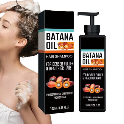 Hair Growth Shampoo Batana Oil Repairing Nourishing Natural Shampoo Scalp Cleansing Shampoo Hair Care 100Ml