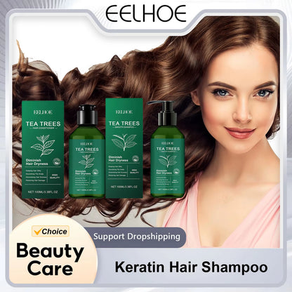 Shampoo with Collagen Hair Treatment Deep Repair Conditioning anti Breakage Hair Scalp Care Purifying Shampoo for Keratin 100Ml