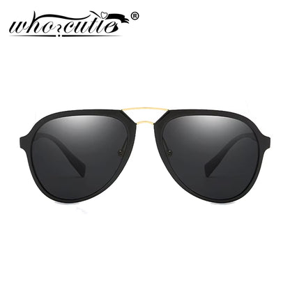 Ultralight TR90 Polarized Sunglasses Aviation Frame Men 2025 Brand Design Matte Black Fade Sun Glasses Driving Male Oculos S053