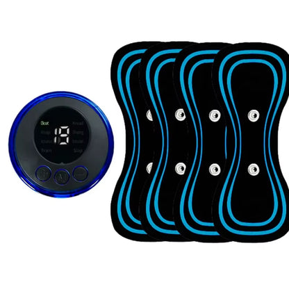 Muscle Electric Massager 2/3/4 Pcs EMS Neck Massage Machine 8 Modes 19 Levels of Strength Vibrater Instrument