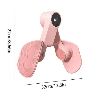 Thigh Exerciser for Women Thigh Workout Adjustable Thigh Masters with Counter Pelvic Floor Trainer 360 Rotatable Thigh Exercise