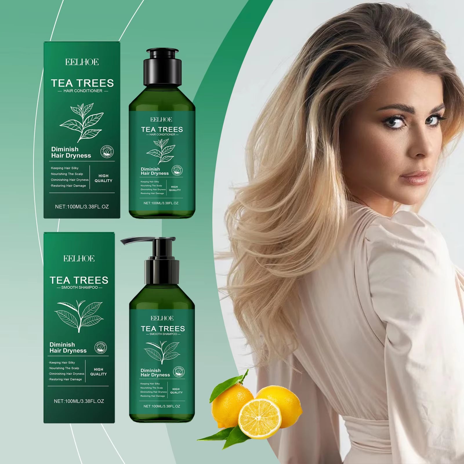 Shampoo with Collagen Hair Treatment Deep Repair Conditioning anti Breakage Hair Scalp Care Purifying Shampoo for Keratin 100Ml