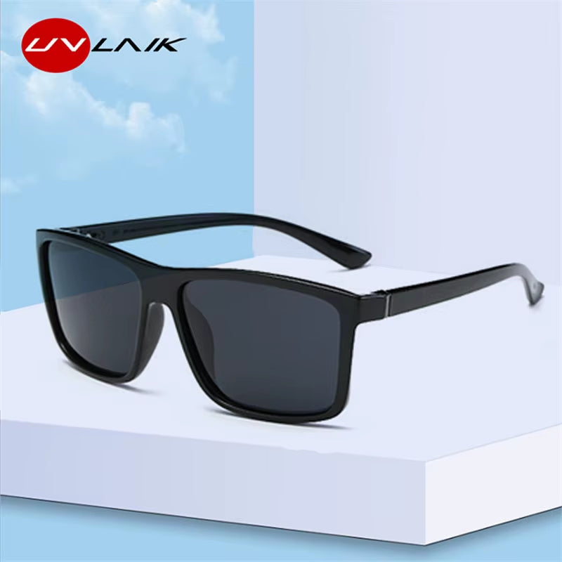 Men Polarized Sunglasses Brand Vintage Square Driving Movement Sun Glasses Men Driver Safety Protect UV400 Eyeglasses