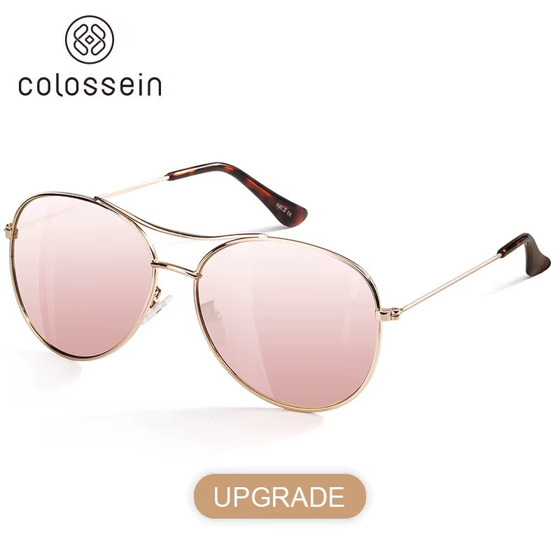 Luxury Vintage Sunglasses Women Glasses Ultralight Driving Pilot Sunglasses Men Gold Frame UV400 Eyewear