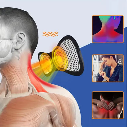 Muscle Electric Massager 2/3/4 Pcs EMS Neck Massage Machine 8 Modes 19 Levels of Strength Vibrater Instrument