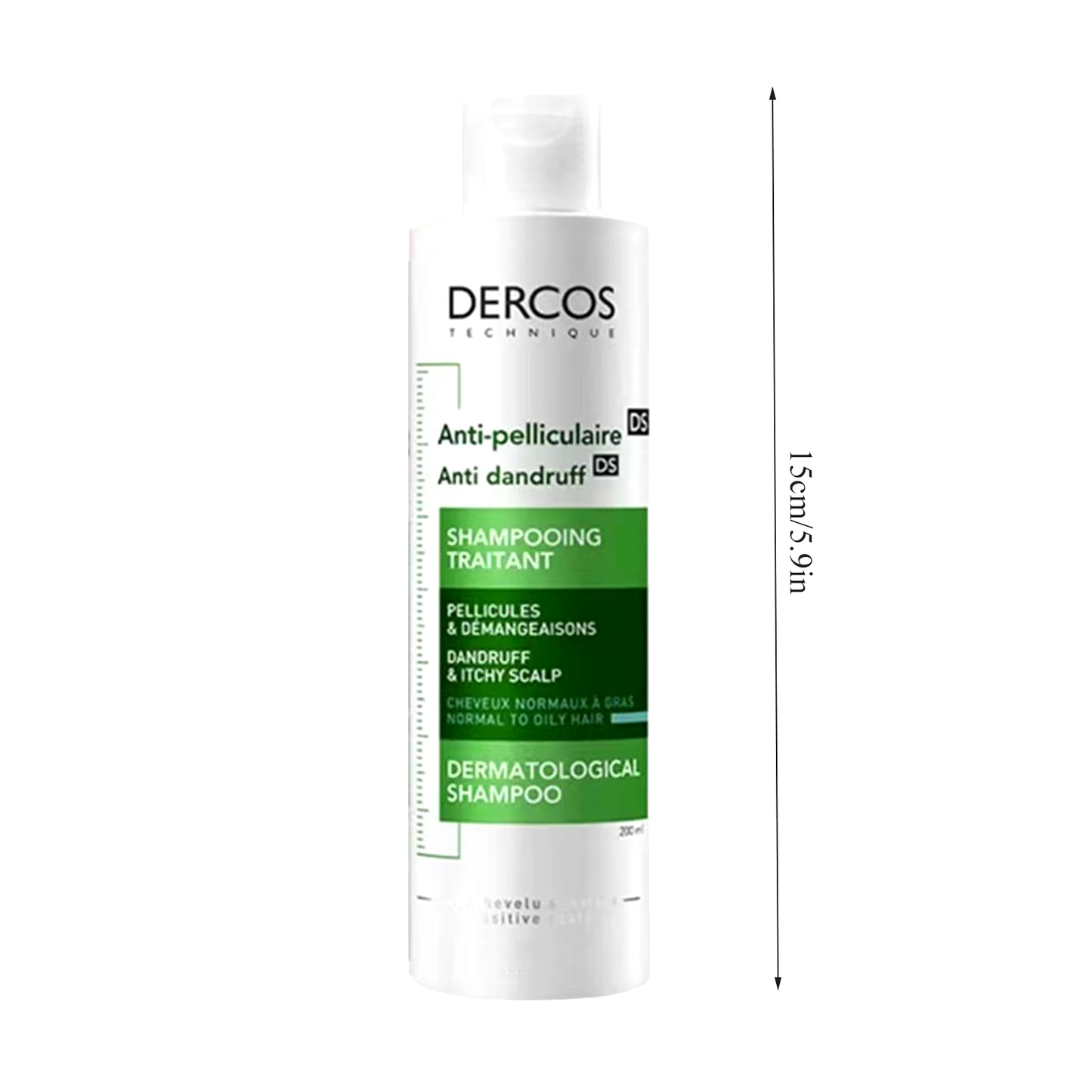 Green Label Shampoo Sulfurized Shampoo Anti-Dandruff Improves Itchy Scalp Oil Control Soothing Dandruff Shampoo
