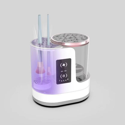Electric Makeup Brush Cleaner USB Automatic Cosmetic Brush Cleaning Machine Multifunction Beauty Brush Dryer Washing Tools