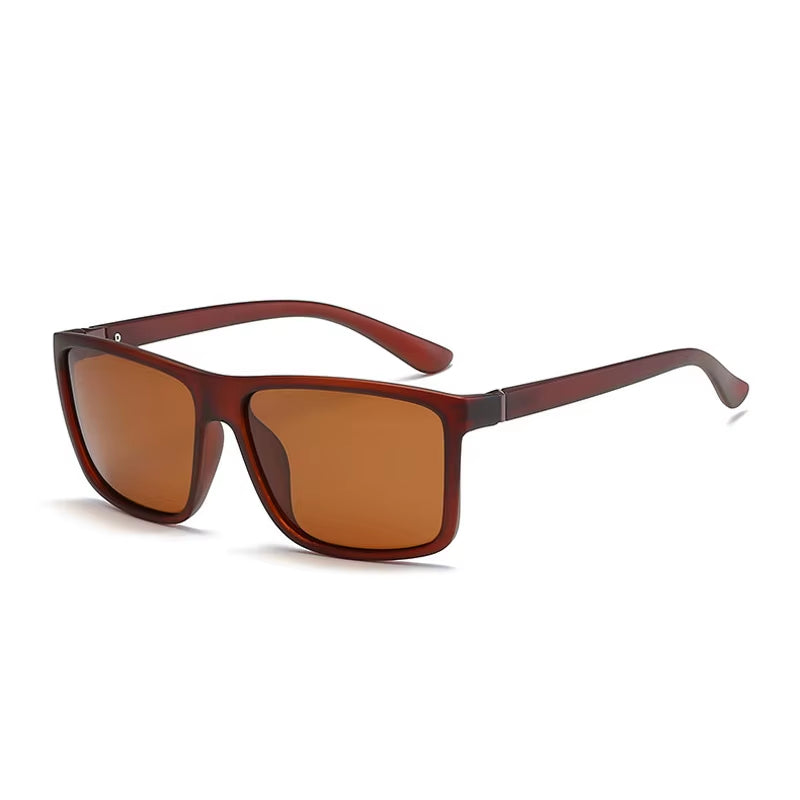 Men Polarized Sunglasses Brand Vintage Square Driving Movement Sun Glasses Men Driver Safety Protect UV400 Eyeglasses